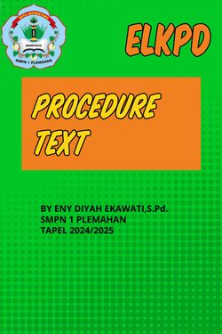 PROCEDURE TEXT