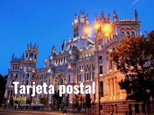 Book Creator | Post card/Tarjeta postal