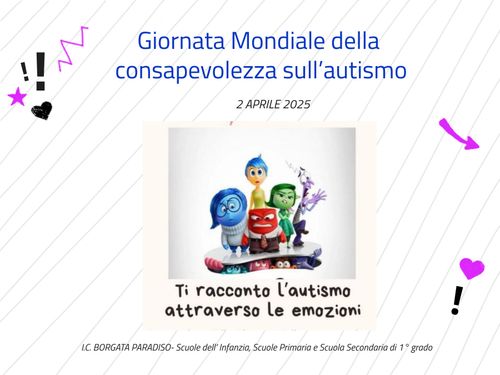 Giornata consapevolezza autismo