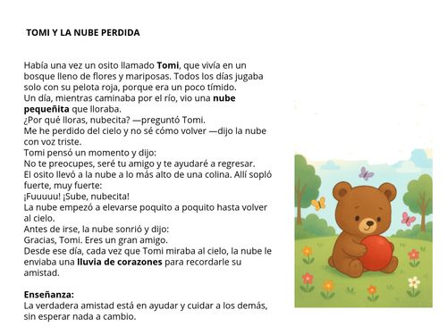 Book Creator | Tomi y la nube perdida”