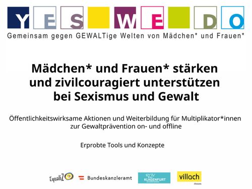 Gemeinsam gegen Gewalt und Sexismus