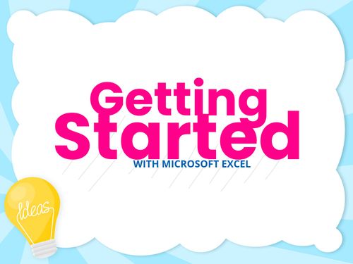 Book Creator | Getting Started with MICROSOFT EXCEL