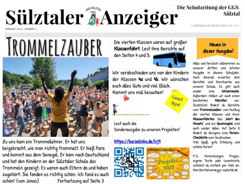 Sülztaler Anzeiger Ausgabe 3