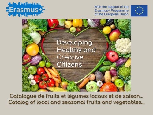 Catalogue de fruits et légumes de saison