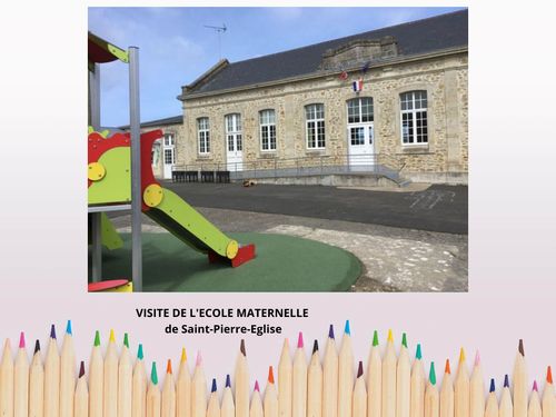 Visite école maternelle Saint-Pierre-Eglise