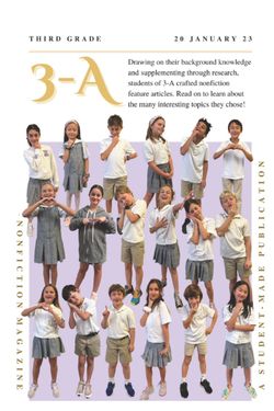 Book Creator | 3A Nonfiction