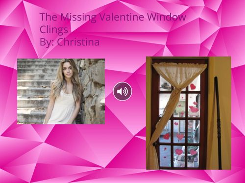The Missing Valentine Window Clings