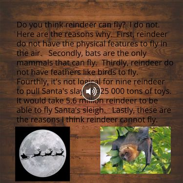 Do Reindeer Fly?