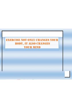 Book Creator | Exercise not only changes your body, it also changes ...