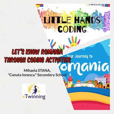 Book Creator | Introducing Romania with coding activities