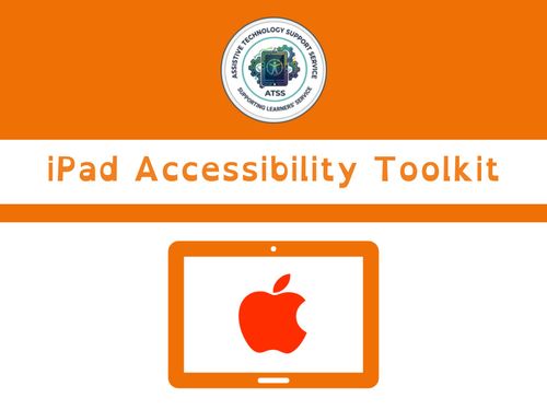iPad Accessibility Toolkit