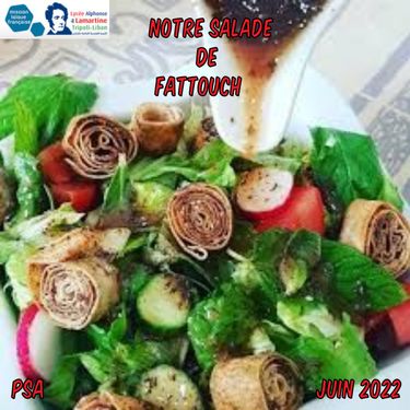 Notre salade de Fattouche