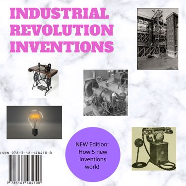 Book Creator | Industrial Revolution Inventions