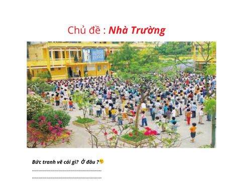Chào mừng đến với thế giới sách giáo khoa Tiếng Việt lớp