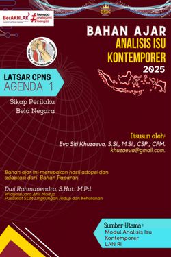 Analisis Isu Kontemporer - 2025