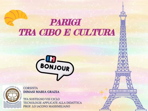 Book Creator Parigi Tra Cibo E Cultura