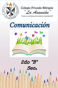 COMUNICACIÓN 2° "B"