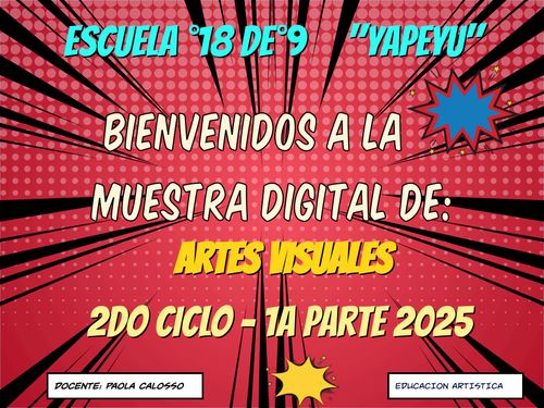 MUESTRA DIGITAL ARTES VISUALES