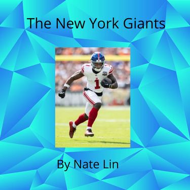 Book Creator | Football-Giants
