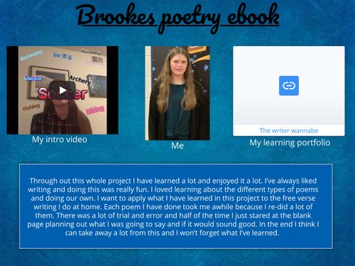Brooke’s Poetry Ebook