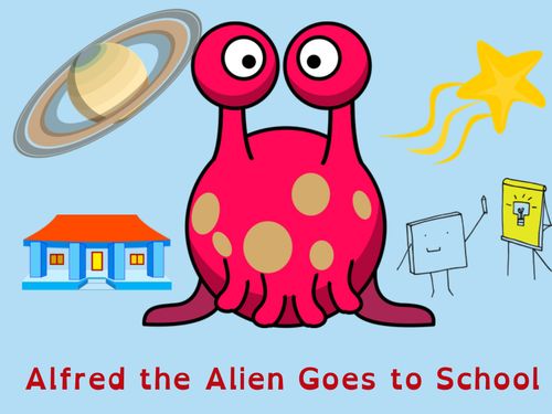 Book Creator | Alfred the Alien Goes to School