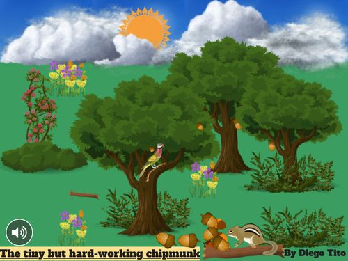 Book Creator | The tinny but hard-working Chipmunk
