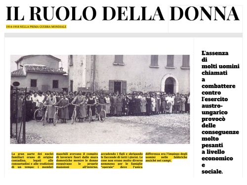 Book Creator | LA FORZA DELLE DONNE NELLA PRIMA GUERRA MONDIALE