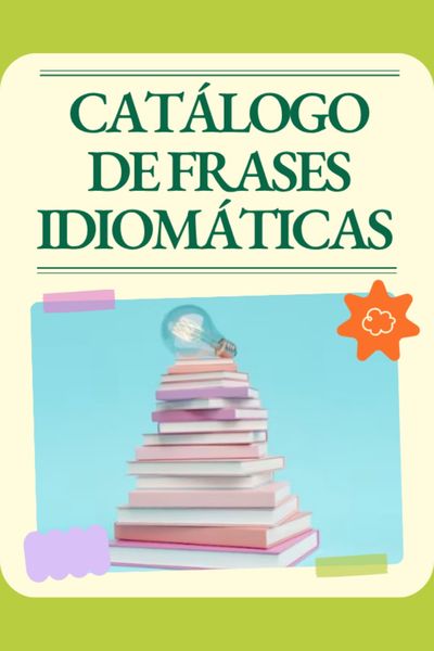 Book Creator | Catálogo de frases idiomáticas