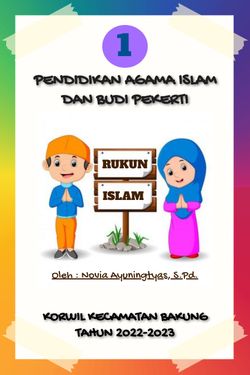 Book Creator | Rukun Islam
