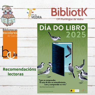 Recomendacións lectoras. Día do Libro 2025.