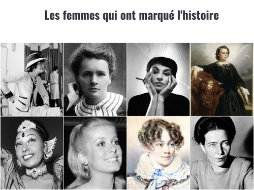 Les femmes qui ont marqué l'histoire