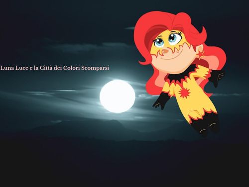 Book Creator | Luna LUCE e la cittá colorata