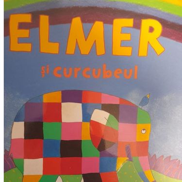 Book Creator | Elmer and rainbow