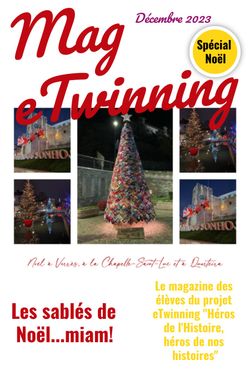 Mag eTwinning "Héros de l'Histoire, héros de nos histoires"