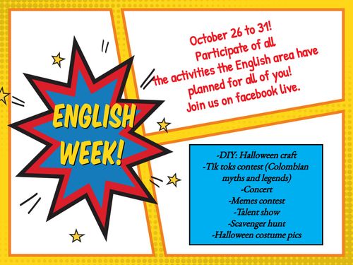 English week CIDE 2020