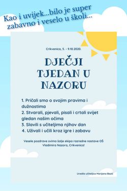 Djeji tjedan u Nazoru