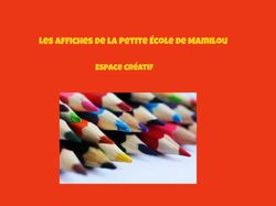 by Petite École Mamilou