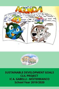 Sustainable Development Goals_CLIL project