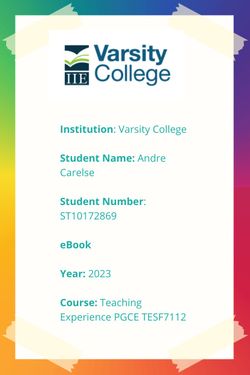 Book Creator | Post Graduate Certificate in Education SP and FET ...