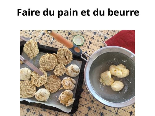 Fabriquer du pain et du beurre