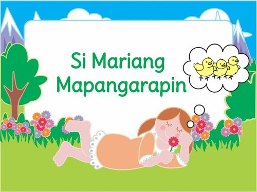 Book Creator Si Mariang Mapangarapin 8960