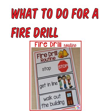 Book Creator | Social Story Fire Drill