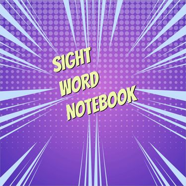 Book Creator | Sight Word Notebook