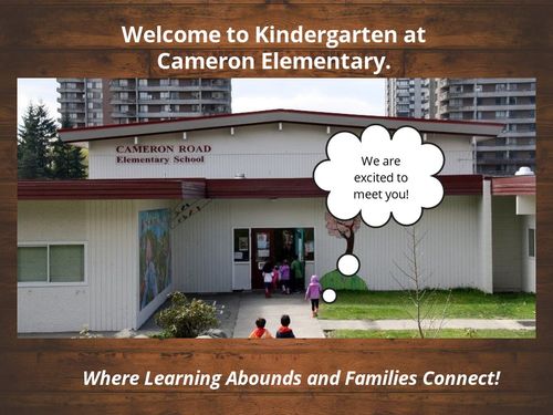 Welcome To Cameron Elementary