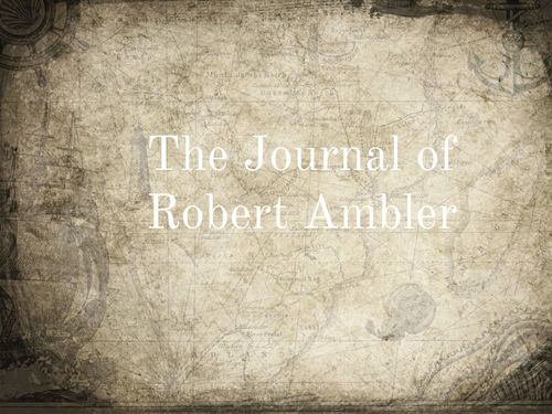The Journal Of Robert Ambler