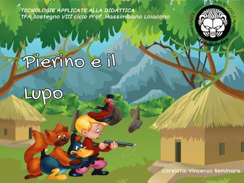 Book Creator | Pierino e il Lupo