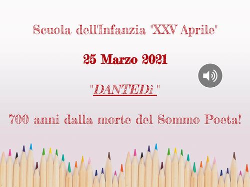 DanteDì: celebrando Dante Alighieri!