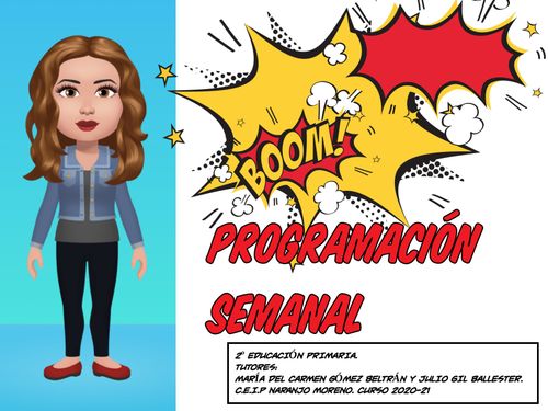 PROGRAMACIÓN SEMANAL