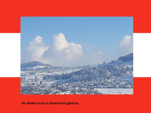 'Als Weiler noch zu Österreich gehörte by Klasse 7, Mittelschule Weiler im Allgäu'