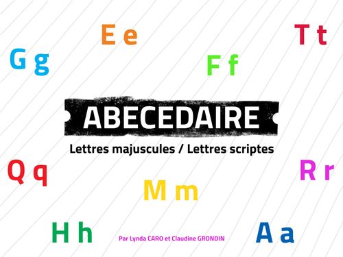 Book Creator | Abécédaire - Majuscule et script